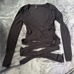 Forever 21 Wrap Top Size S